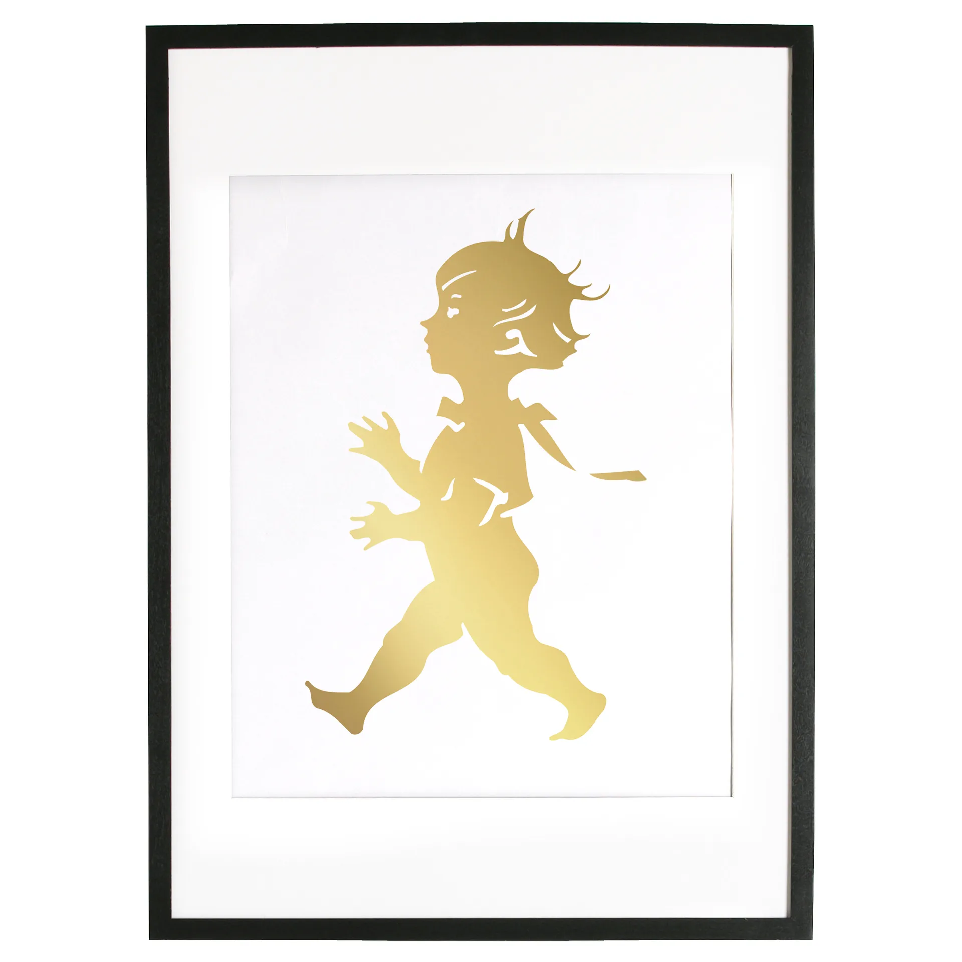 Solstickan juliste 50 x 70 cm, Kulta-valkoinen Solstickan Design