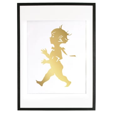 Solstickan juliste 50 x 70 cm - Kulta-valkoinen - Solstickan Design