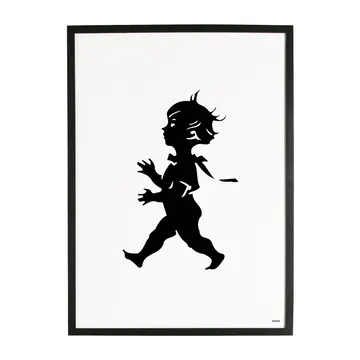 Solstickan juliste 50 x 70 cm - Valkoinen - Solstickan Design