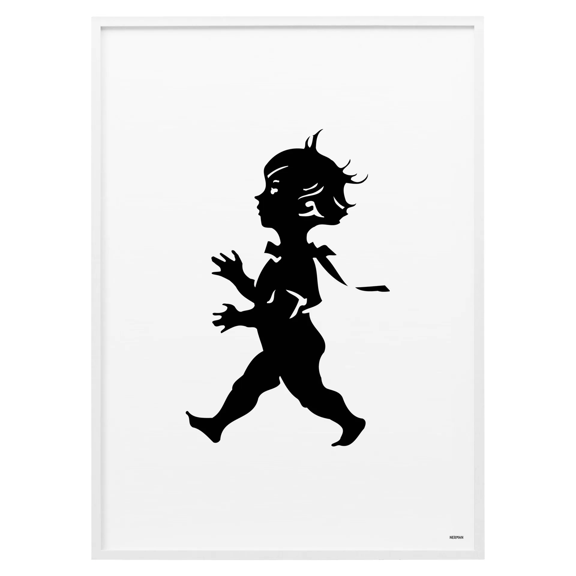 Solstickan juliste 50 x 70 cm, Valkoinen Solstickan Design