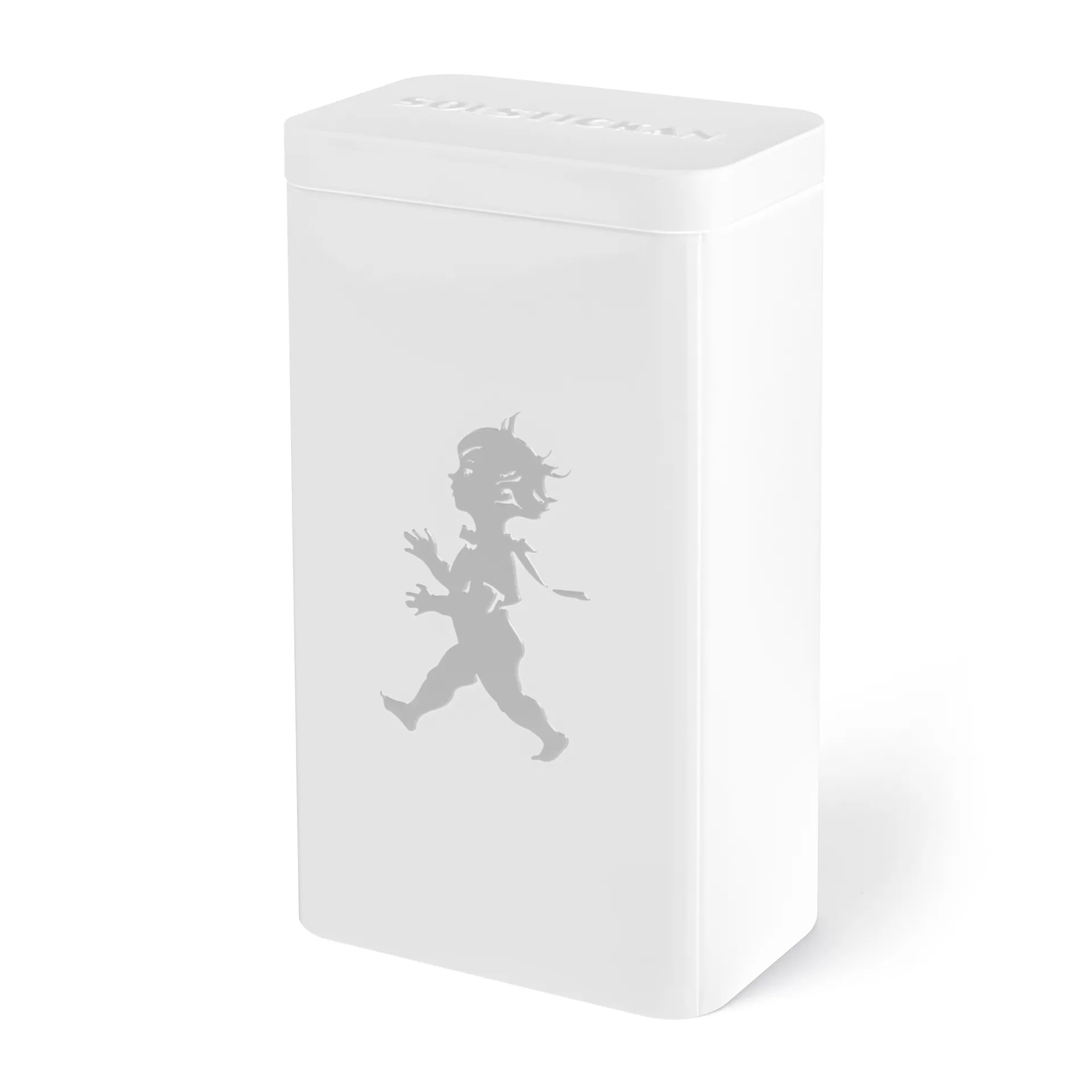 Solstickan kahvipurkki 20,5 cm, Valkoinen korkeakiiltoinen Solstickan Design