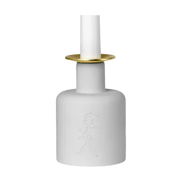Solstickan keramiikkakynttilänjalka - vaaleanharmaa - Solstickan Design