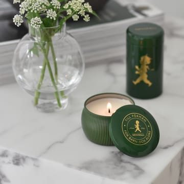 Solstickan lahjapakkaus tuoksukynttilä + tulitikkuaski - Vihreä-tuoksukynttilä havumetsä - Solstickan Design