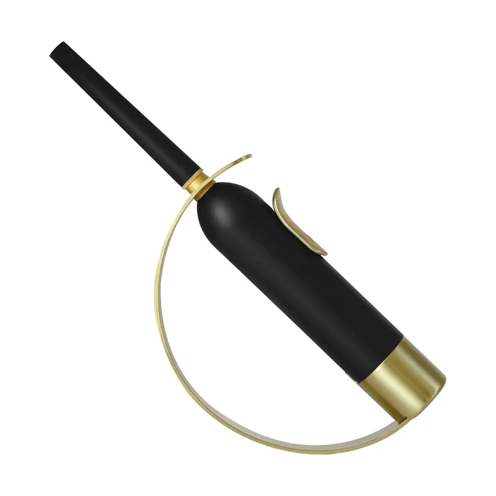 Solstickan liekinheitin sytytin - Musta-messinki - Solstickan Design
