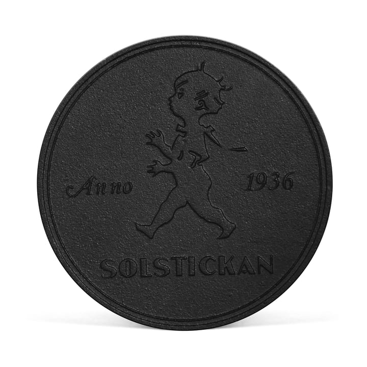 Solstickan pannunalunen Ø 19 cm - Musta - Solstickan Design