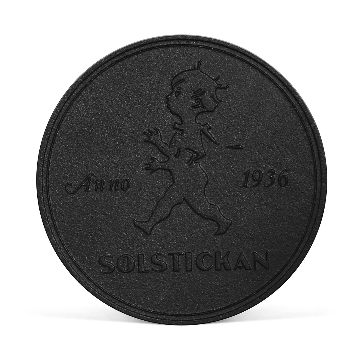 Solstickan Design Solstickan pannunalunen Ø 19 cm Musta