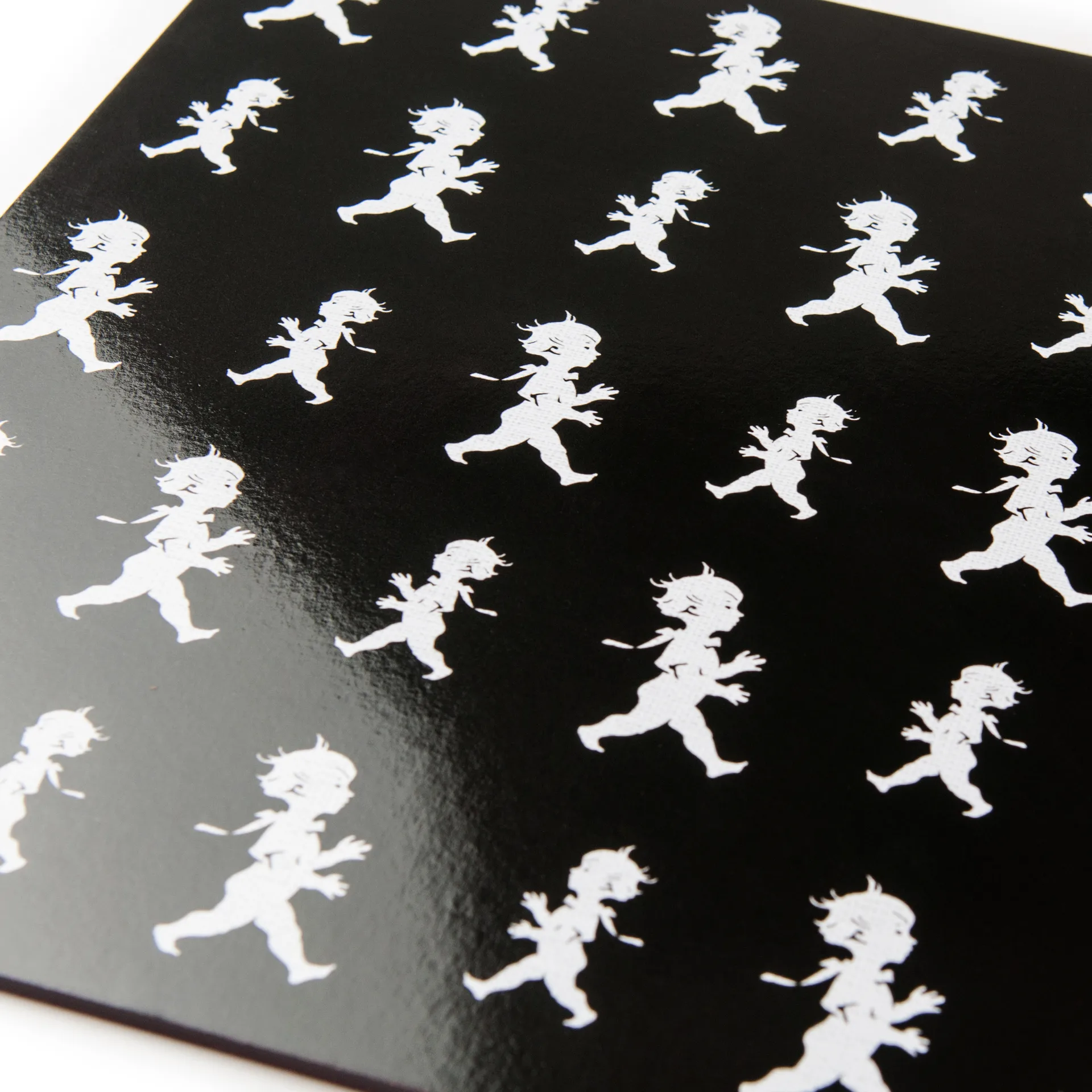 Solstickan pöytätabletti 30 x 40 cm 2-pakkaus, Musta Solstickan Design