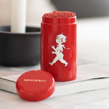 Solstickan tulitikkupurkki 100-pakkaus - Punainen - Solstickan Design