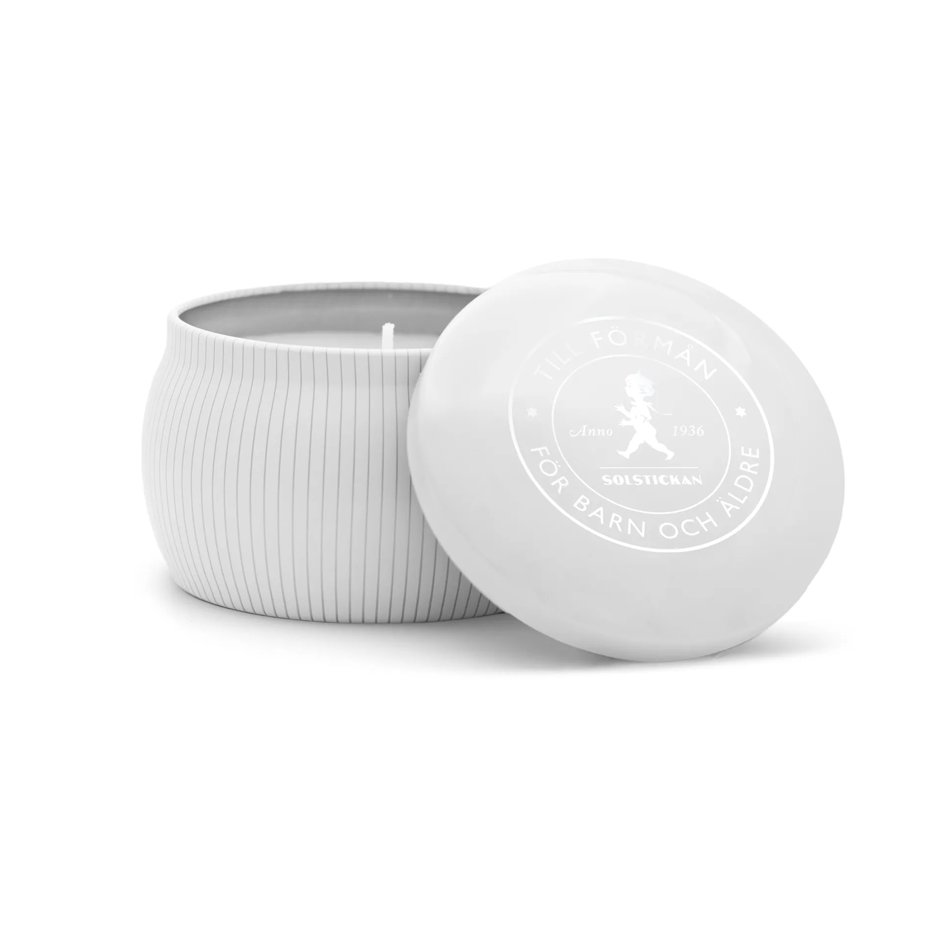 Solstickan tuoksukynttilä 25 h, Valkoinen-eukalyptus Solstickan Design