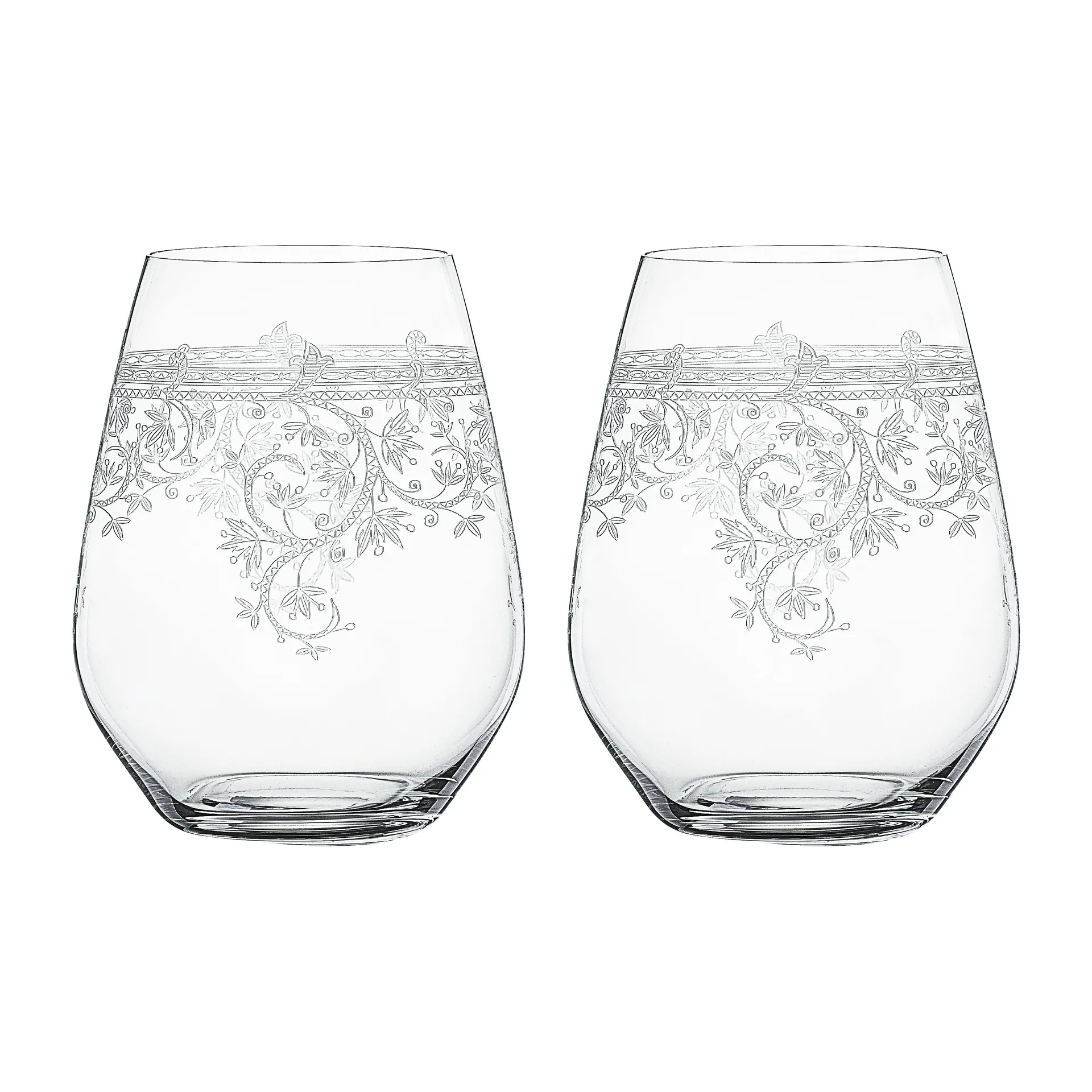 Arabesque juomalasi 46 cl 2-pakkaus, Kirkas Spiegelau