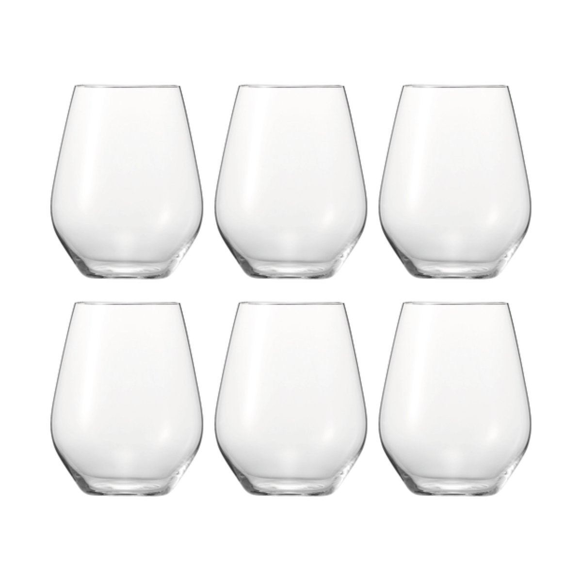 Spiegelau Authentis Casual punaviinilasi 46 cl 6-pack Kirkas