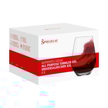 Authentis Casual tumbler XL 63 cl 4 kpl - Kirkas - Spiegelau