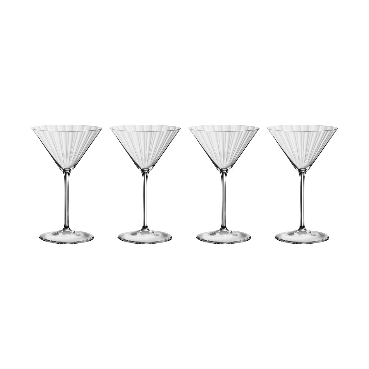 Spiegelau LifeStyle martiniglas 22 cl 4-pack Kirkas