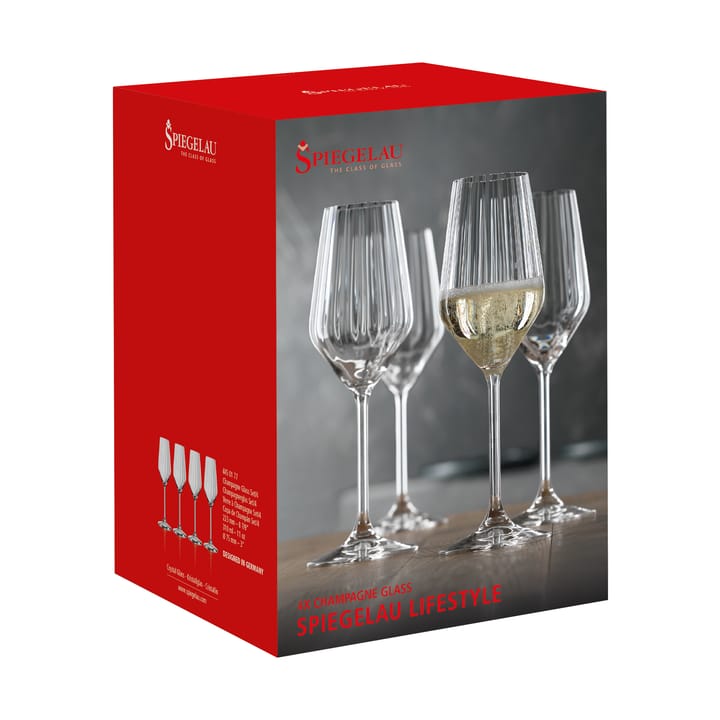 LifeStyle-samppanja 31 cl 4-pakkaus, 4-pakkaus Spiegelau