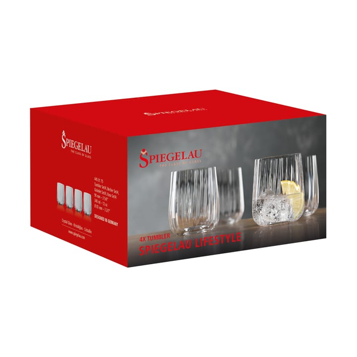 LifeStyle tumbler 4-pakkaus, 34 cl Spiegelau