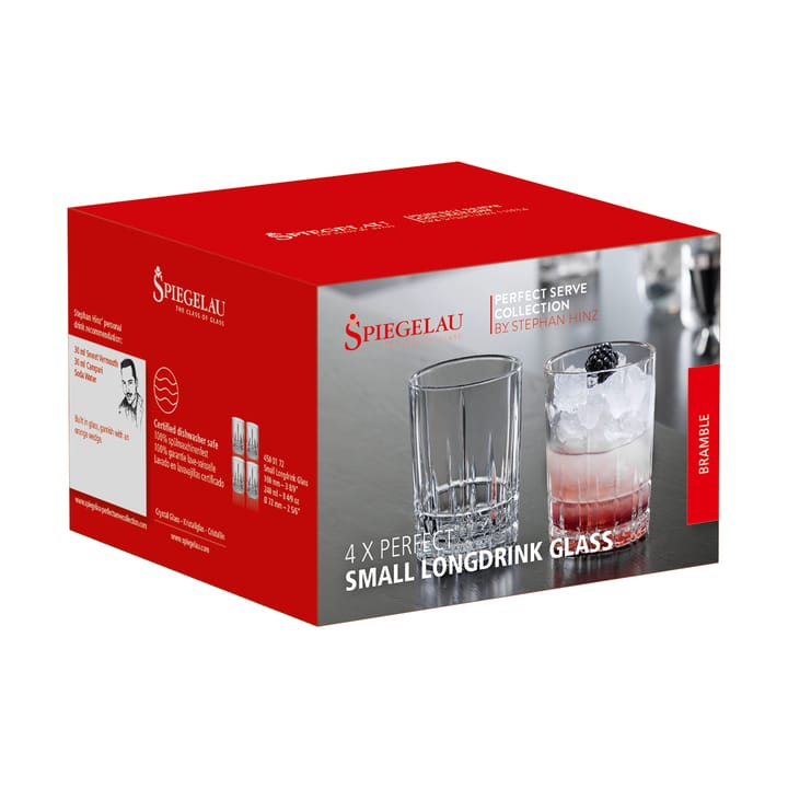 Perfect Serve -longdrink-lasi 24 cl. 4-pack, kirkas Spiegelau