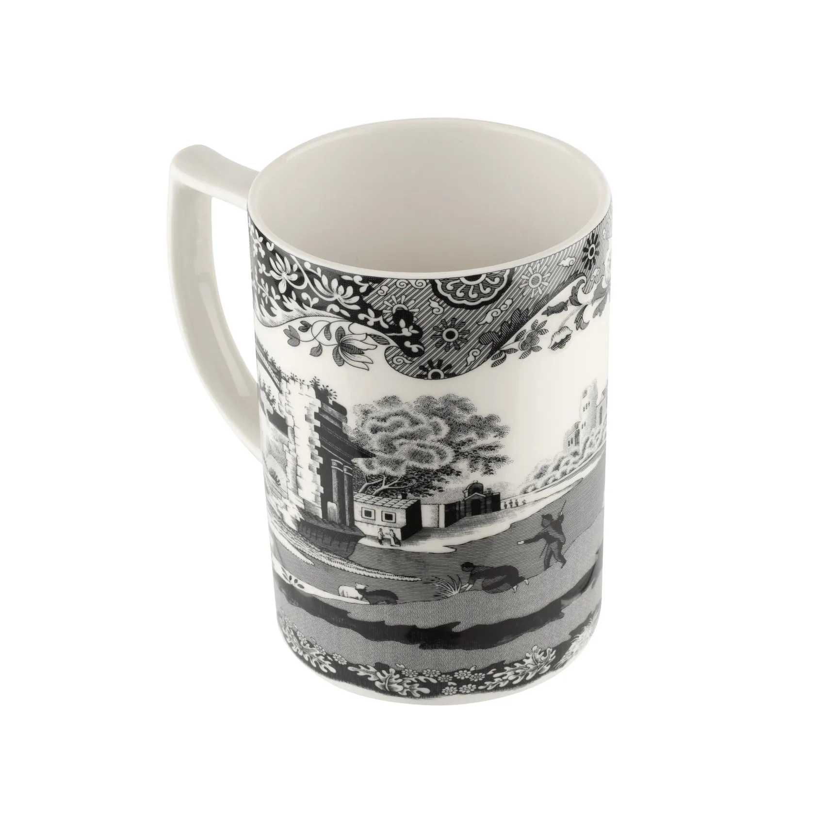 Black Italian -muki, 34 cl Spode