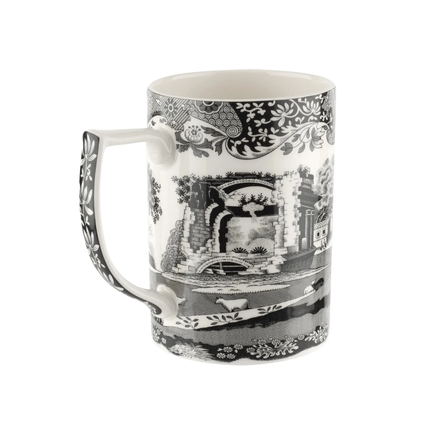 Black Italian -muki, 34 cl Spode