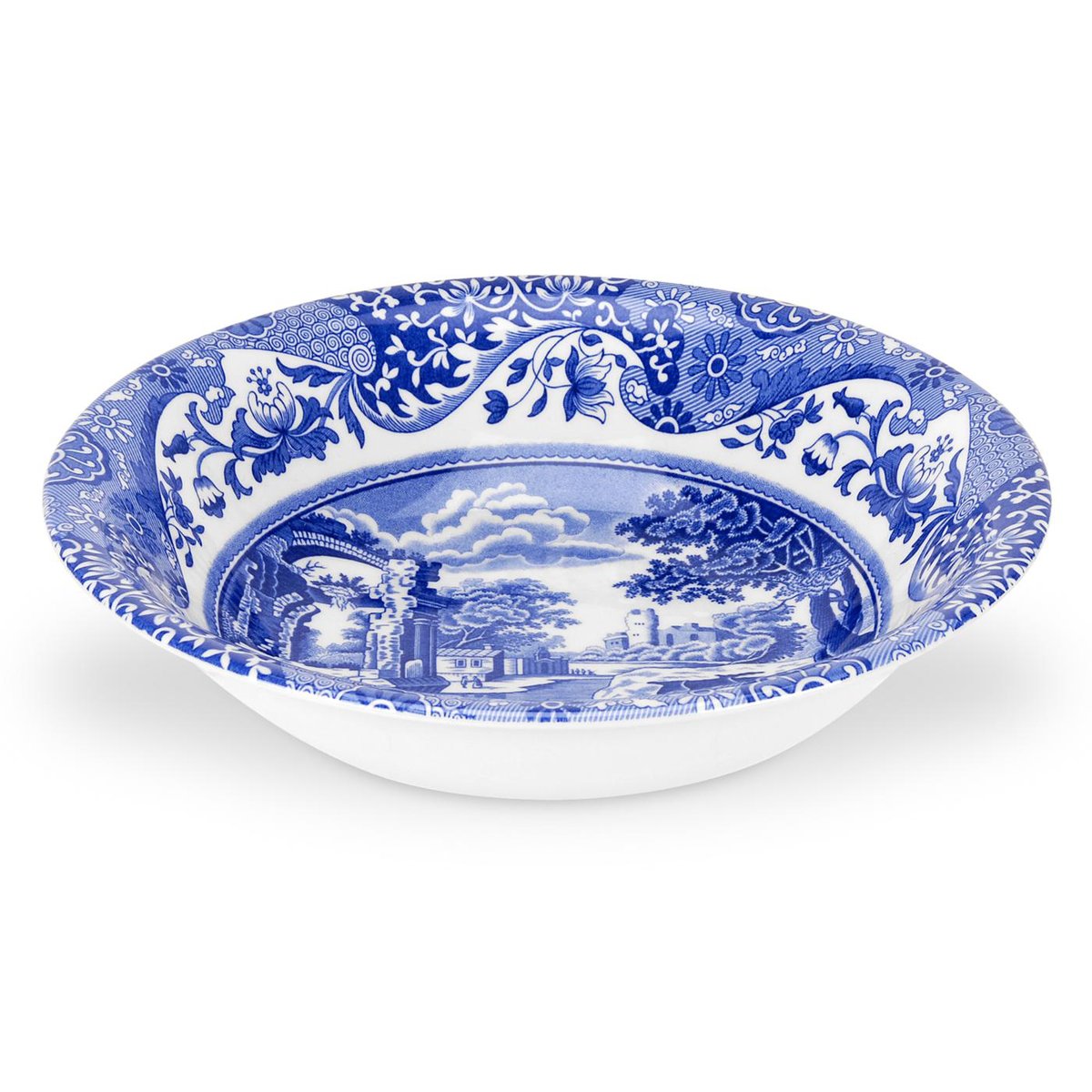 Spode Blue Italian -aamiaiskulho 20 cm | Skandinaavinen Sisustus | Aamiaiskulhot | Sininen