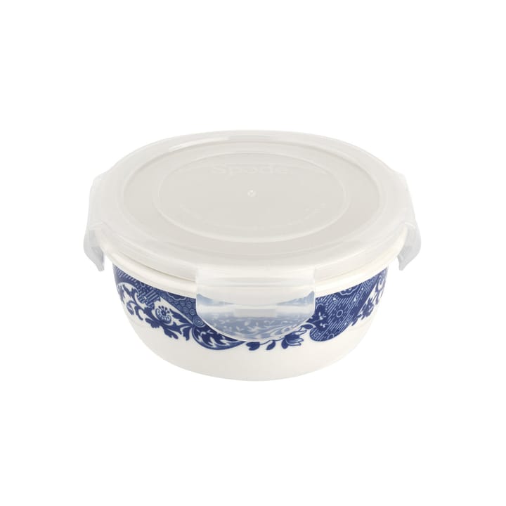 Blue Italian -kannellinen säilytyspurkki, 13 cm Spode