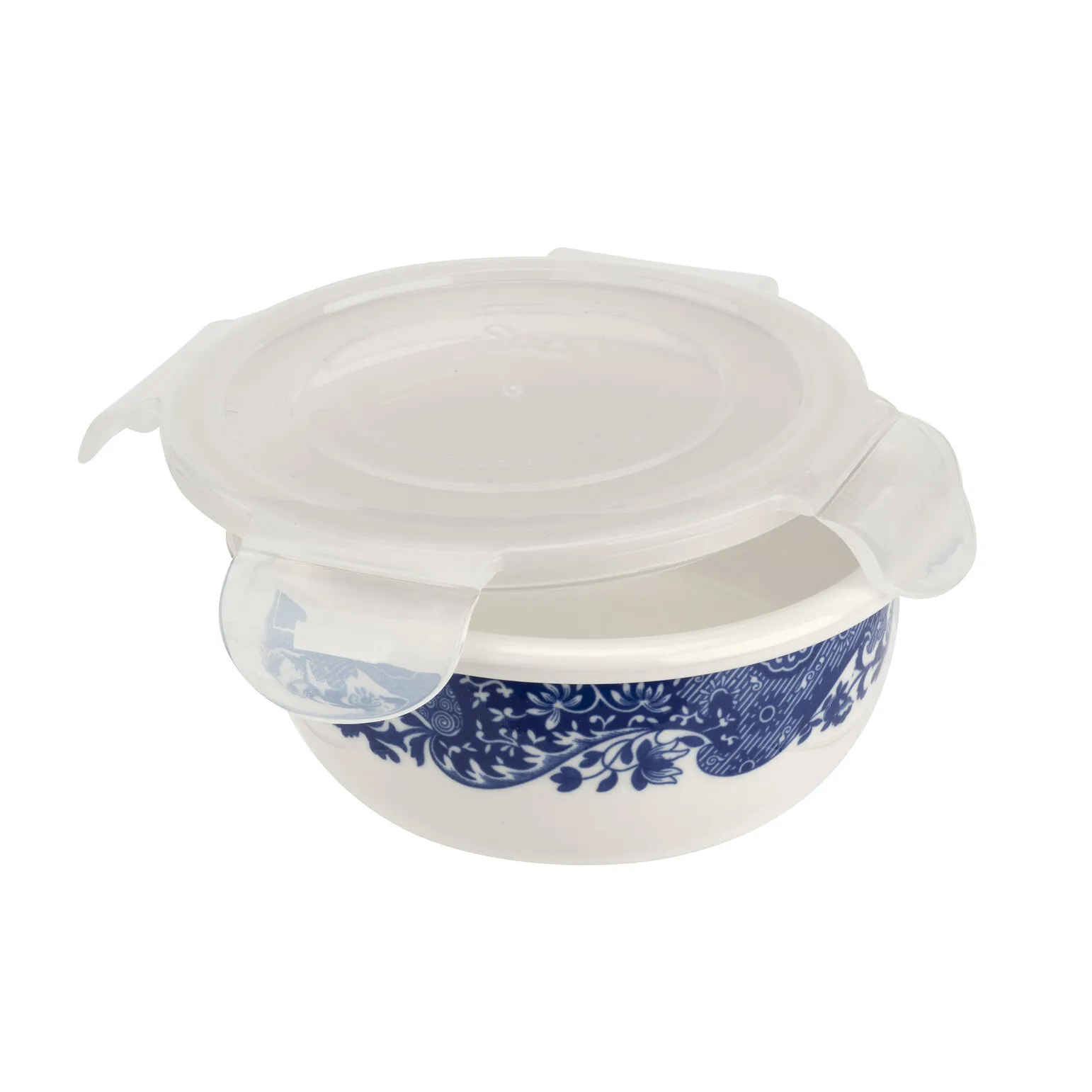Blue Italian -kannellinen säilytyspurkki, 13 cm Spode
