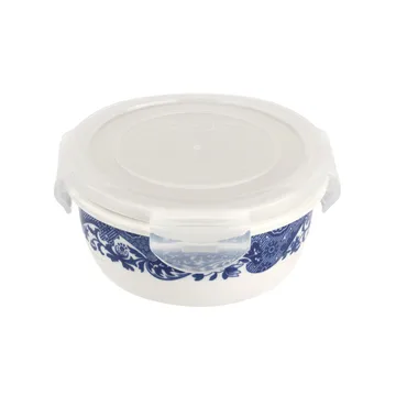 Blue Italian -kannellinen säilytyspurkki - 15 cm - Spode