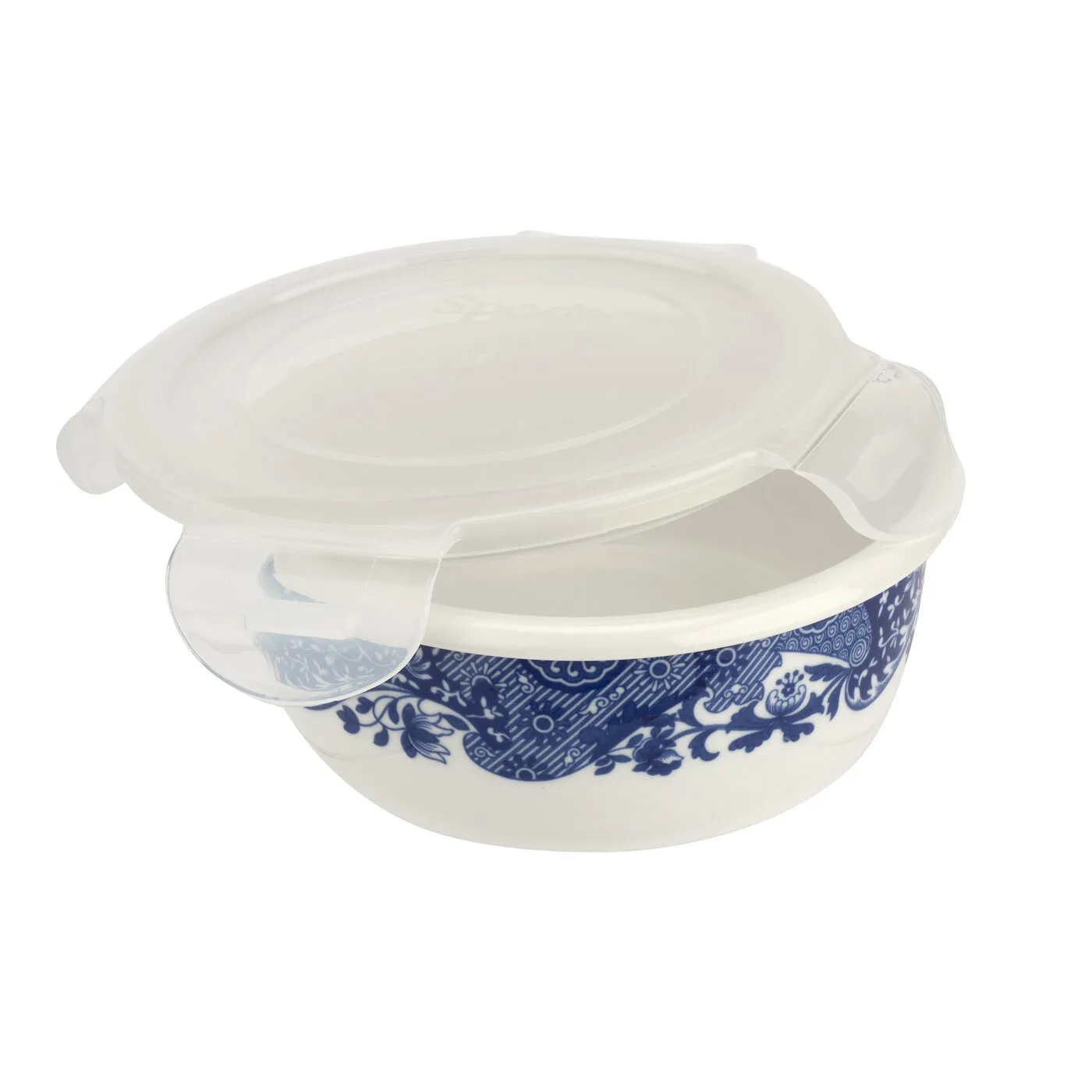 Blue Italian -kannellinen säilytyspurkki, 15 cm Spode