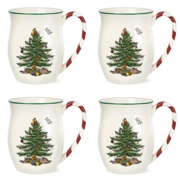 Christmas Tree 40 cl 4-pakkaus, Piparminttu Spode