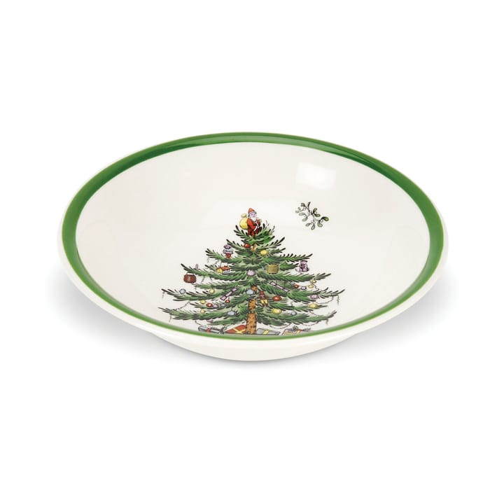 Christmas Tree kulho Ø15 cm - White-green-red - Spode