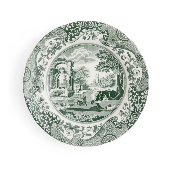 Heritage Green Italian lautanen - Vihreä, Ø15 cm - Spode