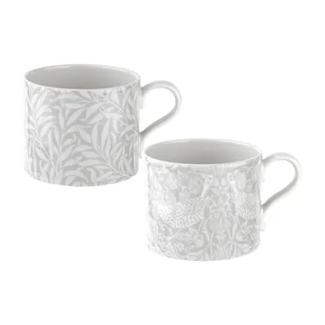 Strawberry Thief & Willow Bough -muki 34 cl 2 osaa - Grey - Spode