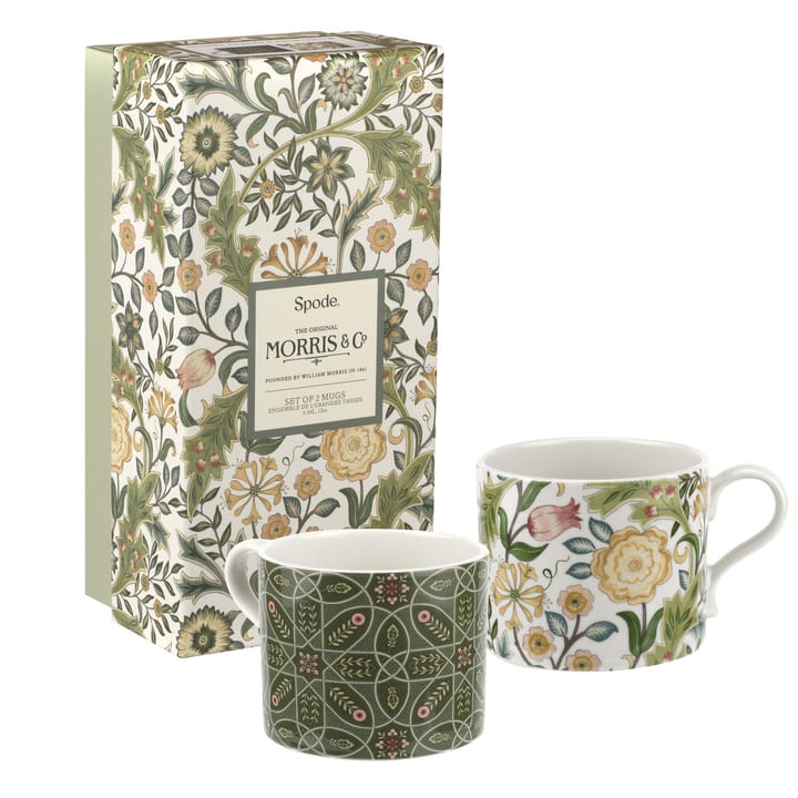 Willamina & Brophy Trellis -muki 34 cl 2-pakkaus - Multi - Spode