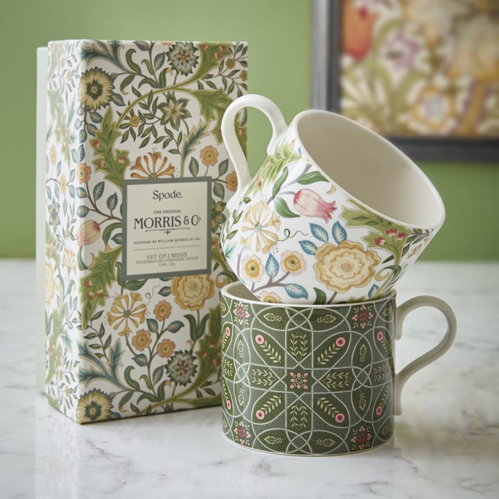 Willamina & Brophy Trellis -muki 34 cl 2-pakkaus - Multi - Spode