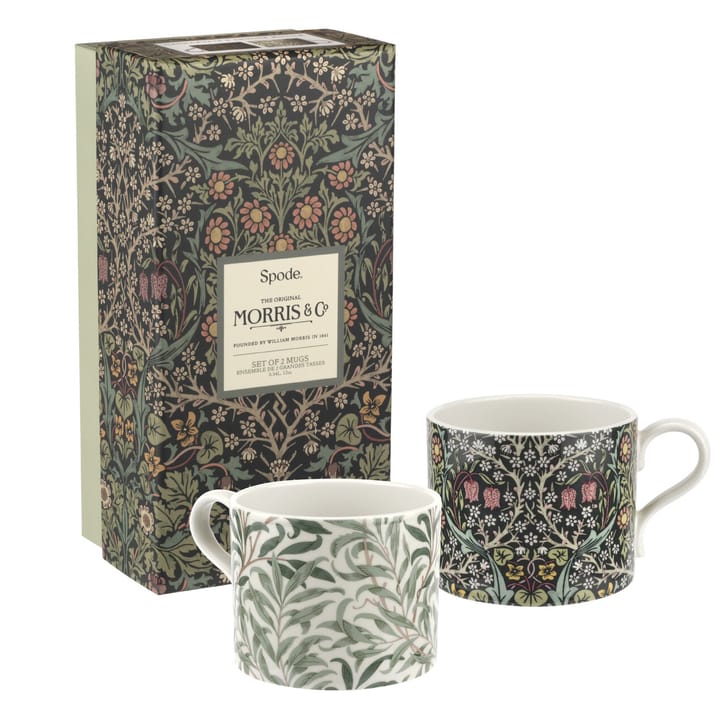 Willow Bough & Blackthorn -muki 34 cl 2-pakkaus - Multi - Spode
