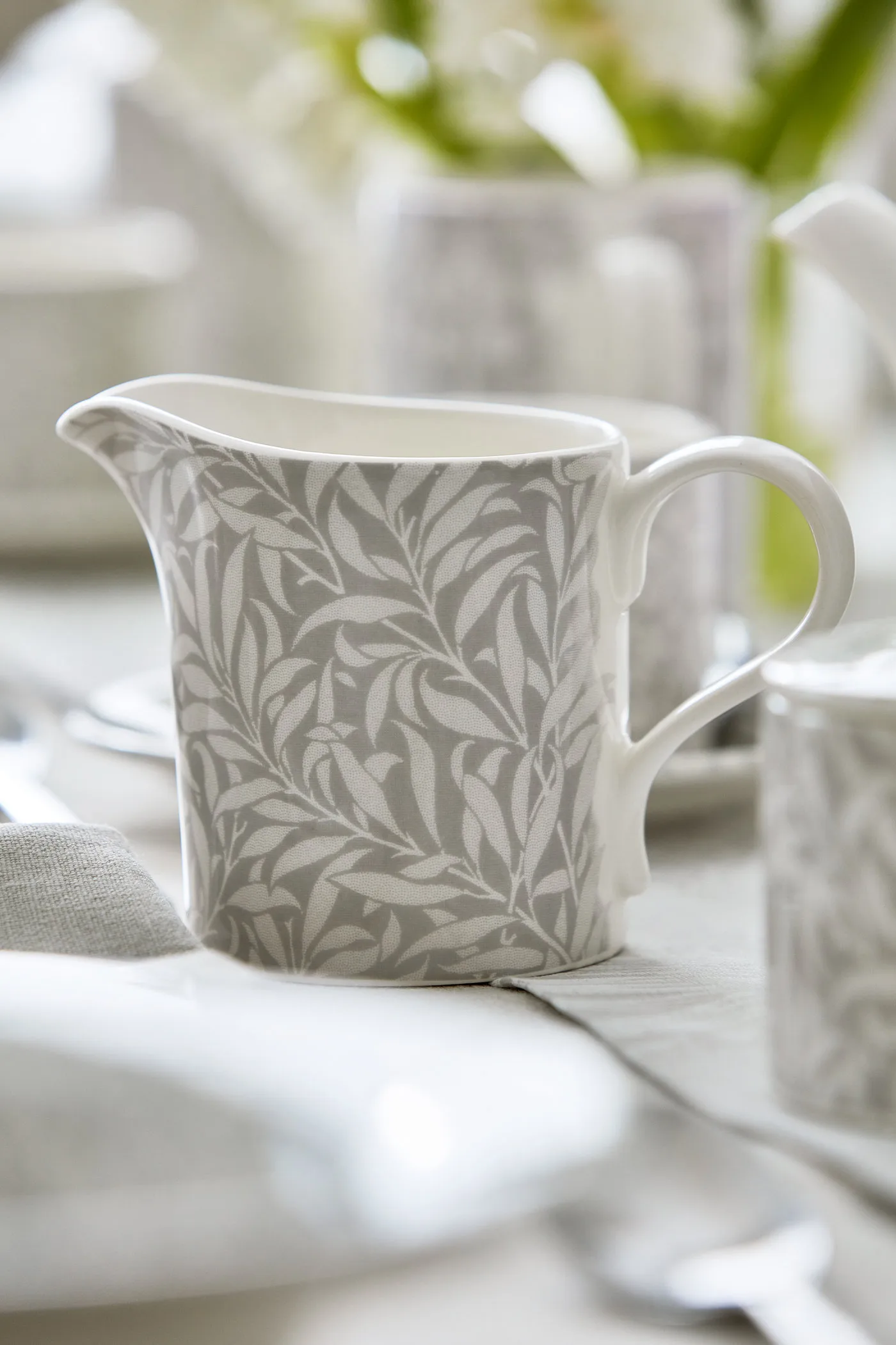 Willow Bough -maitokannu 28 cl, Grey Spode