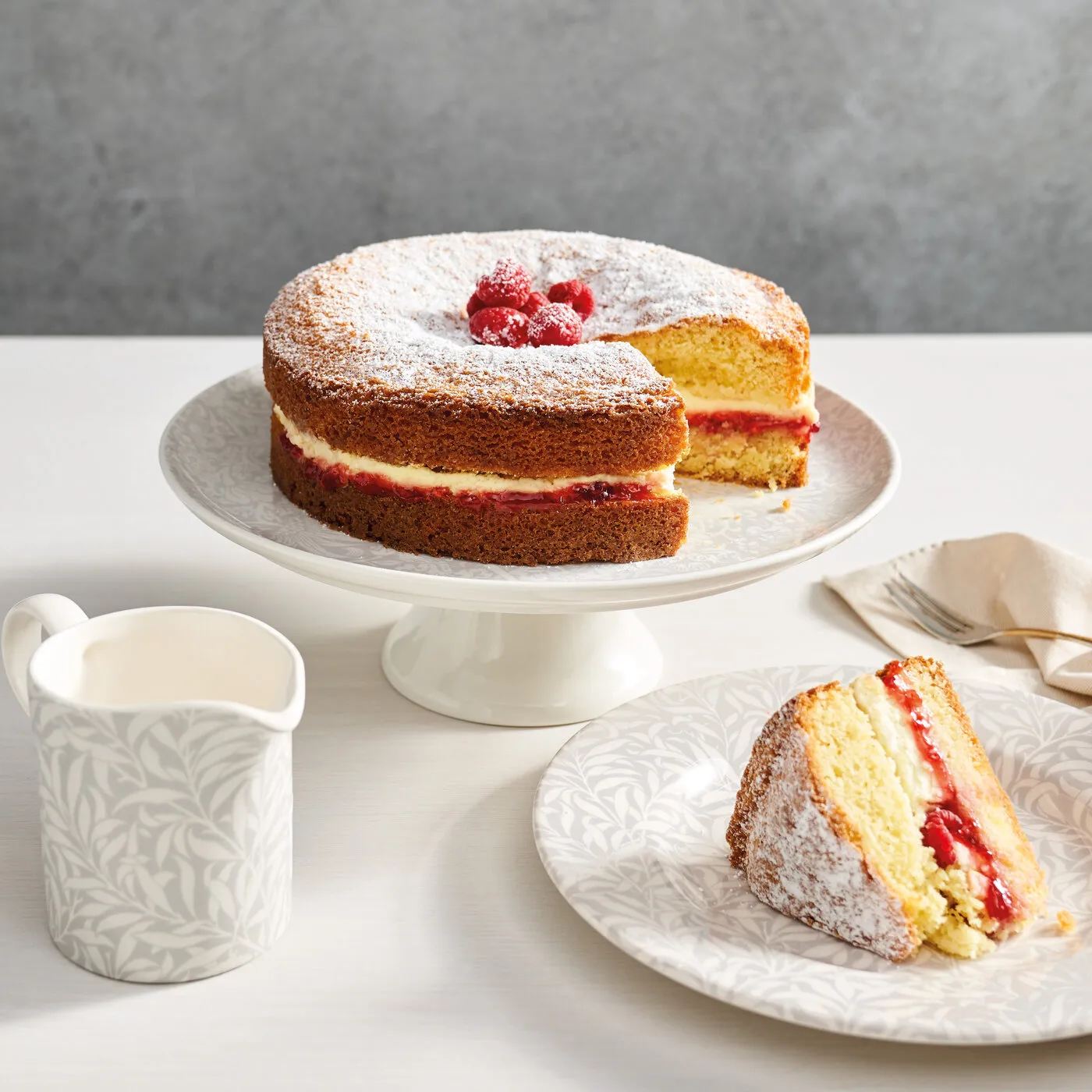 Willow Bough -maitokannu 28 cl, Grey Spode