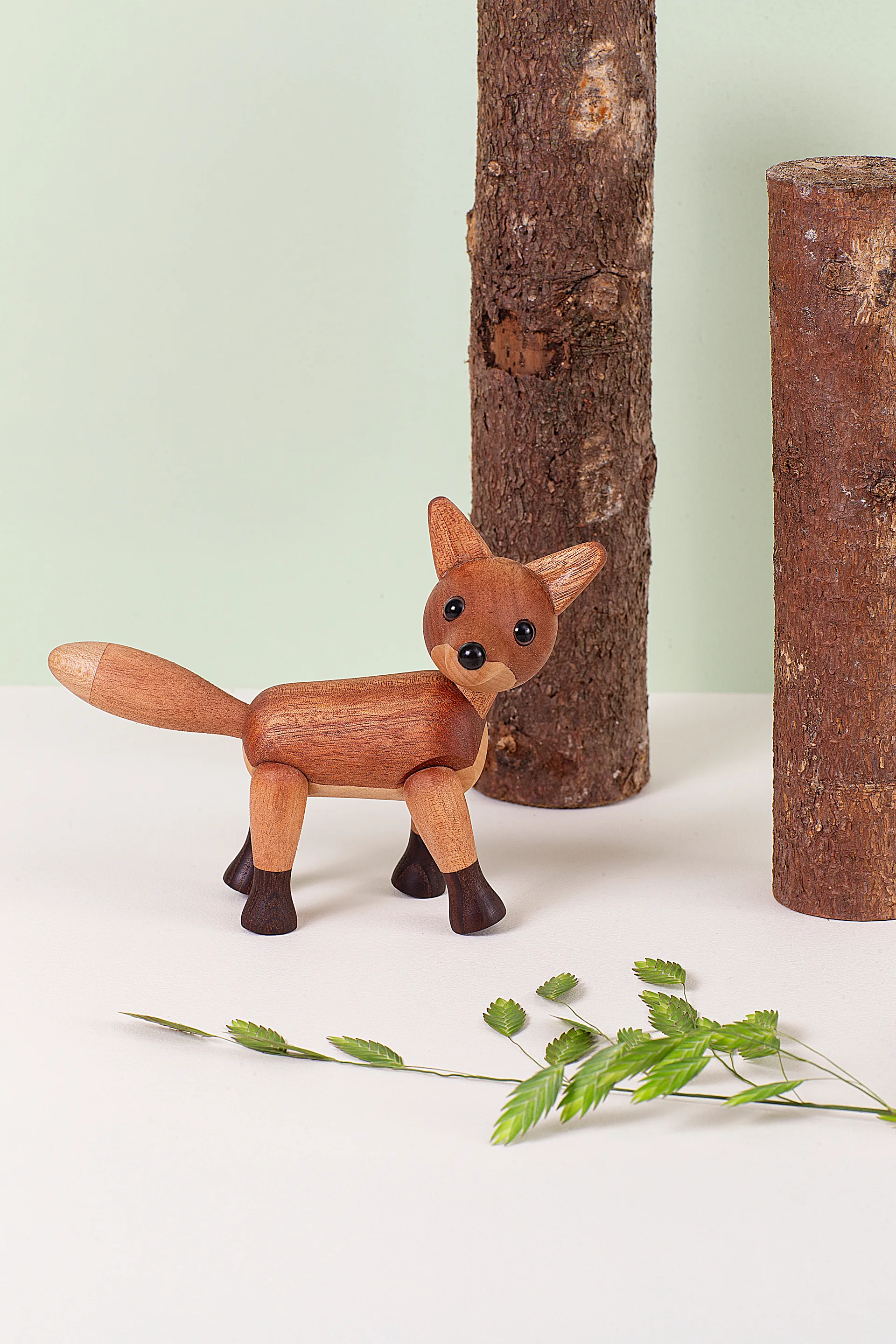 Foxy kettu koriste 12 cm, Mahonki Spring Copenhagen