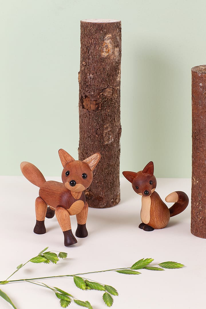 Foxy kettu koriste 12 cm, Mahonki Spring Copenhagen