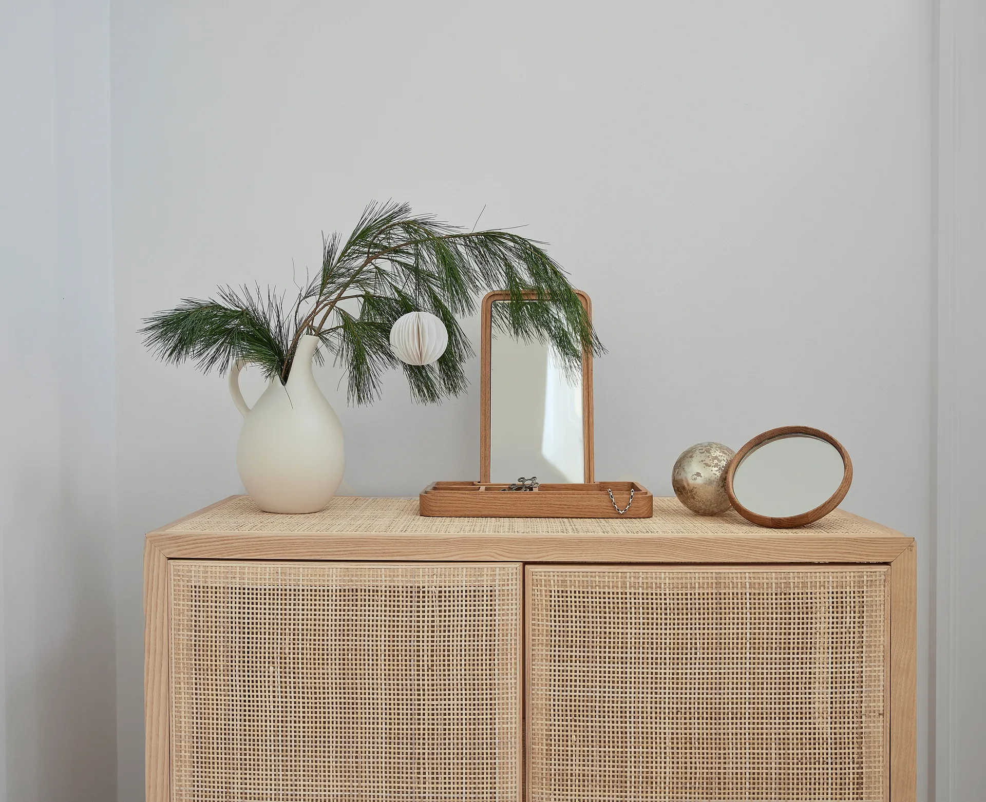 Peili säilytyslaatikolla 32 cm, Tammi Spring Copenhagen