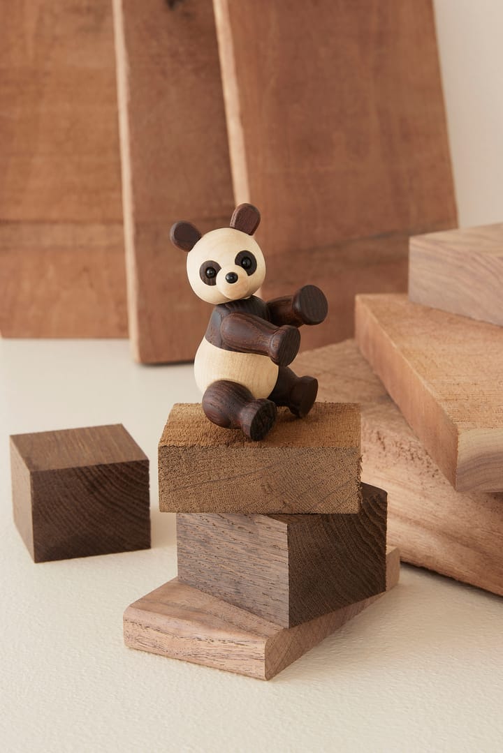 Pixi Panda koriste Vaahtera 9 cm - Ruskea - Spring Copenhagen