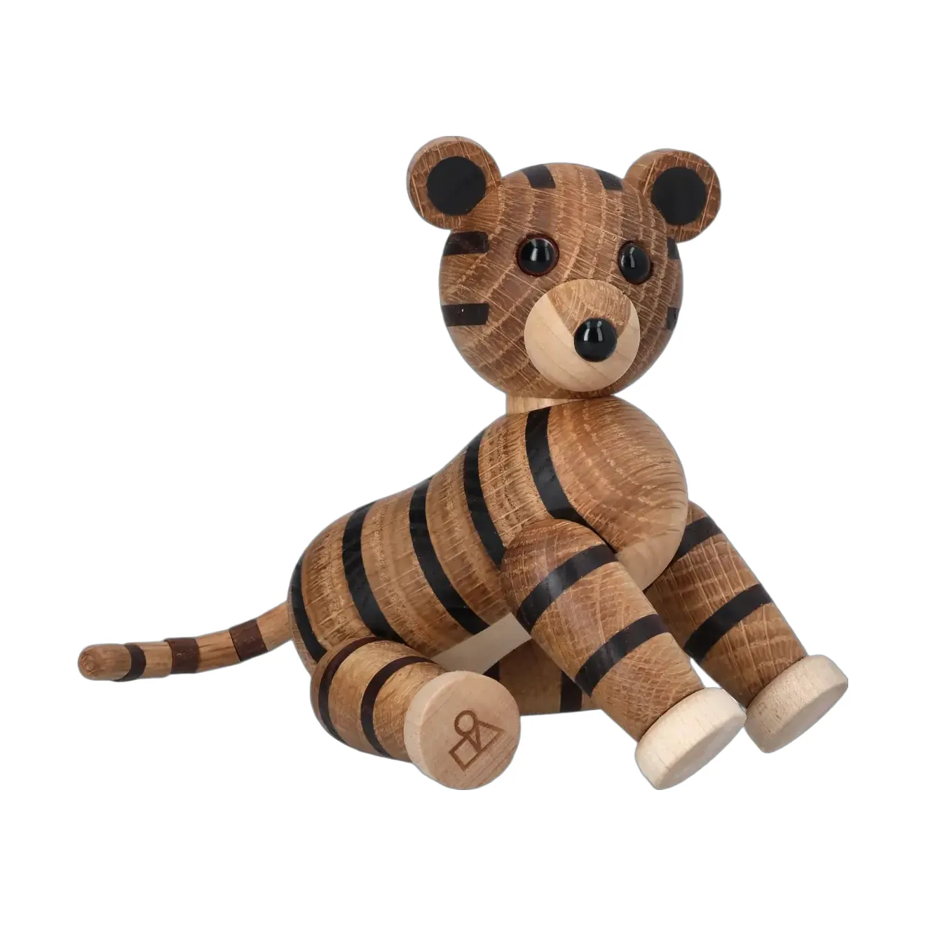 Shiva tiikerifiguuri, Beige, 12x6x12 cm Spring Copenhagen