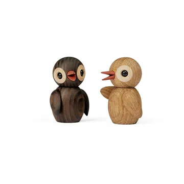 Spring Birds koriste 6,5 cm - Trendy, Kuivatislattu saarni - Spring Copenhagen