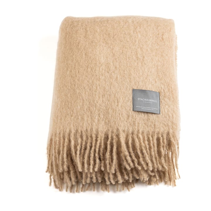 Mohair viltti - camel - Stackelbergs