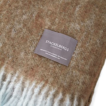 Mohair viltti - Dusky blue & dark brown melange - Stackelbergs