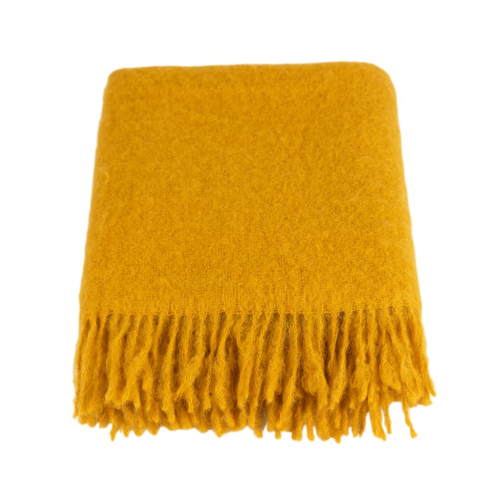 Mohair viltti - Mustard - Stackelbergs