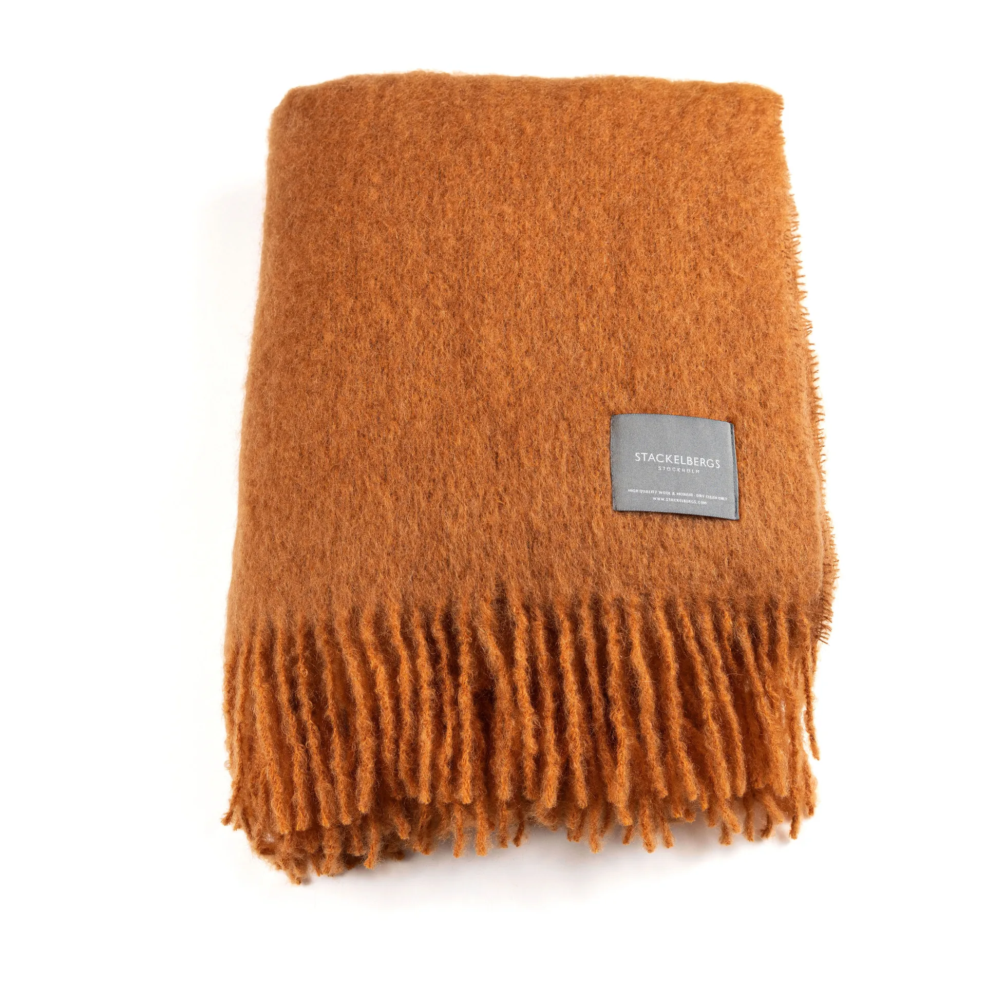 Mohair viltti, rusty & terracotta Stackelbergs