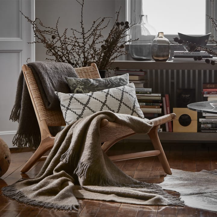 Mohair viltti, Sea foam & green bay melange Stackelbergs