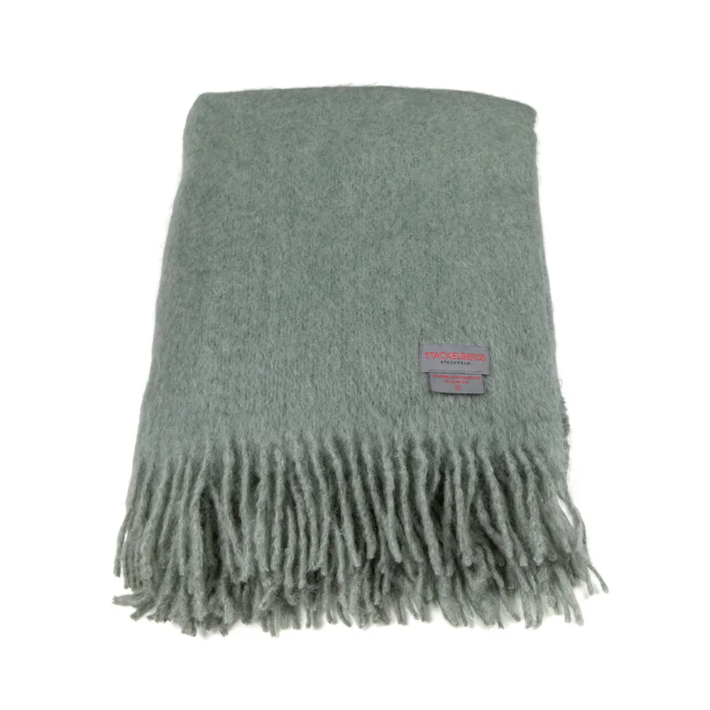 Mohair viltti, Sea foam & green bay melange Stackelbergs