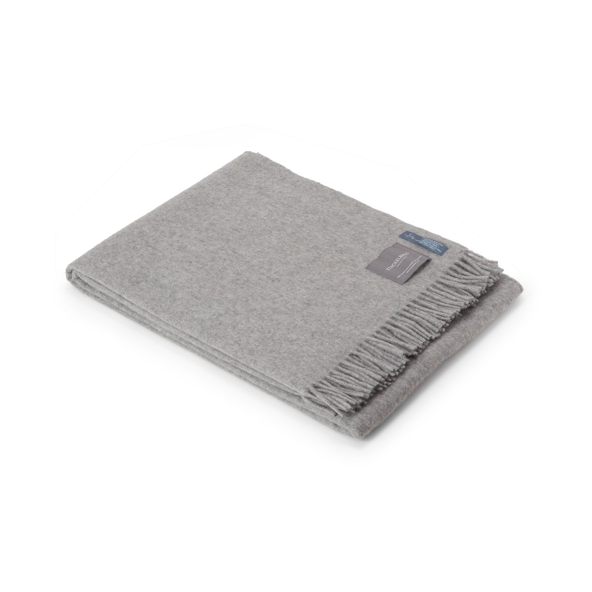 Stackelbergs Recycled Alpacka viltti 140x180 cm Light grey