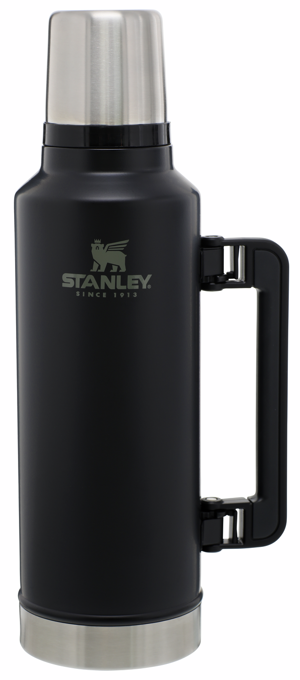 Stanley Termos Classic Vacuum 1,9 l Mattamusta | Skandinaavinen Sisustus | Termoskannut & Termospullot | Musta